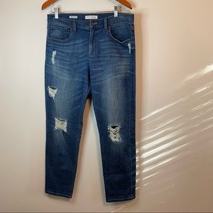 Banana Republic Distressed Boyfriend Jeans